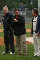 UW Coaches at Eau Claire Express baseball game
