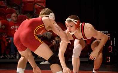 Badger wrestling fans are in